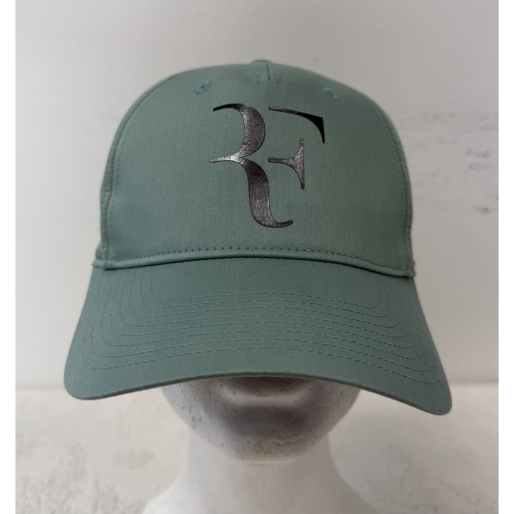 RF Roger Federer Nike Hat Men's Mint Legacy 91 Cap Tennis Strapback Vintage USA